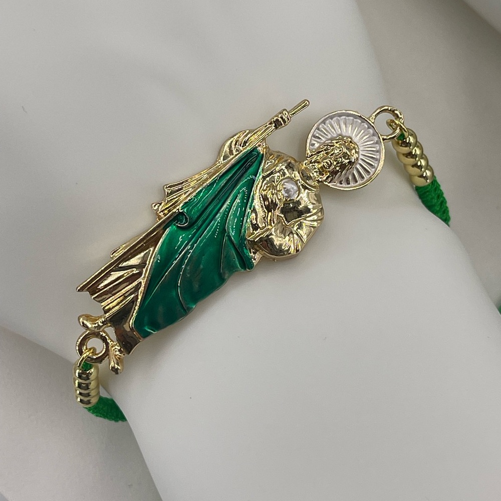 Saint Jude Bracelet Gold Plated